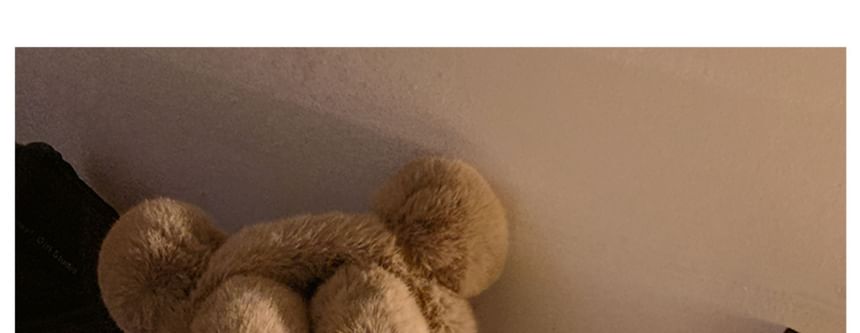 Bear Earmuffs Ear Chenille