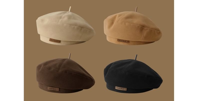 Beret Plain Panel
