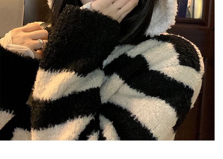 Hat Bonnet Chenille Bear Ear