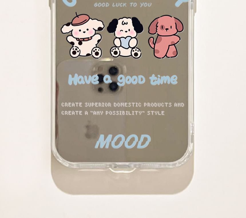Case Dog Mirrored Phone