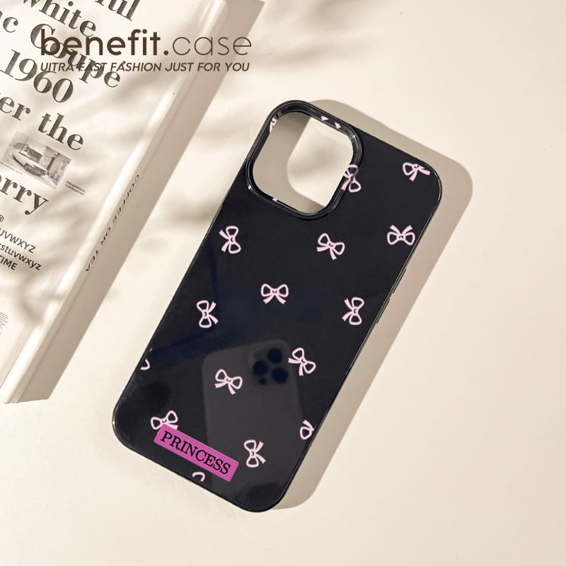 / Phone Bow Bear Case