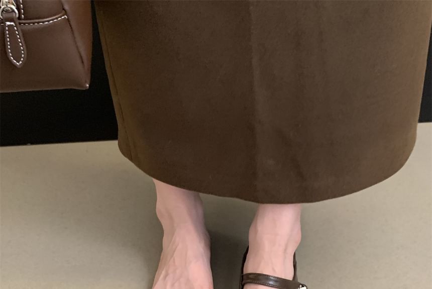 Flats Square Toe Mary Jane