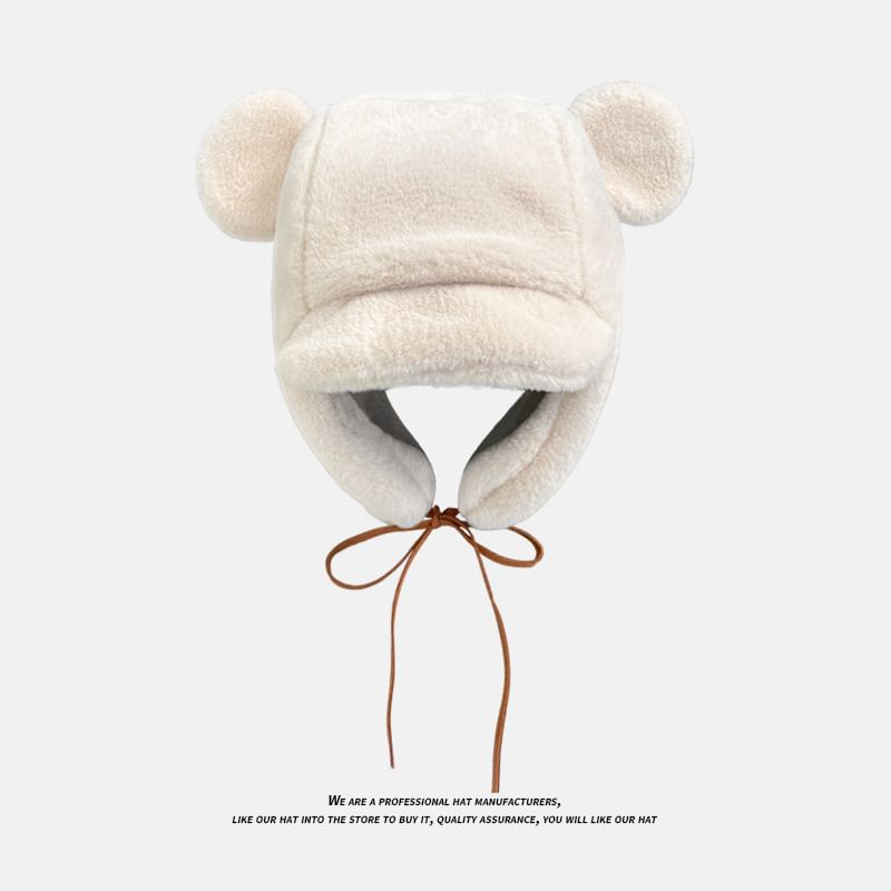 Bear Trapper Hat Ear Chenille