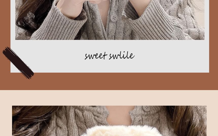 Phone Case Bow Chenille