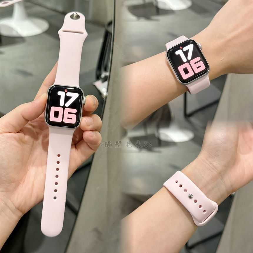 Plastic Strap Protective / Nylon Watch Silicone Band Milanese Case Apple