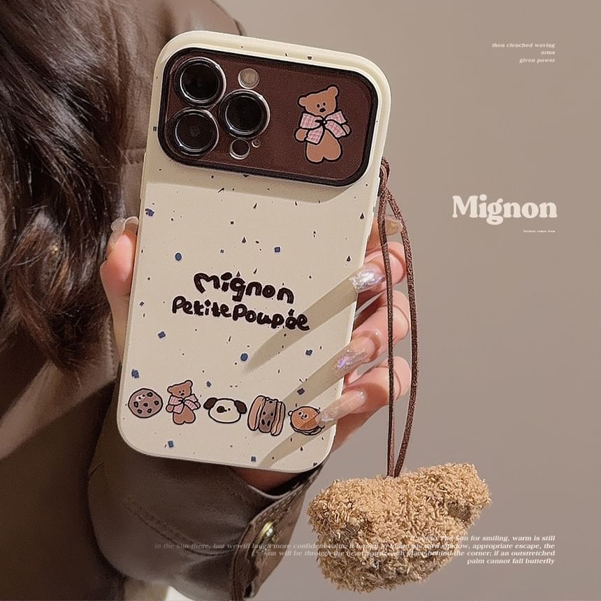Cartoon Case Lettering Phone