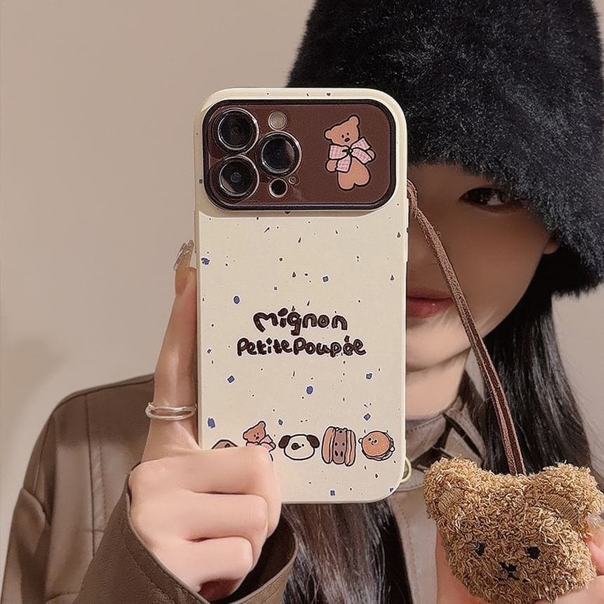 Cartoon Case Lettering Phone