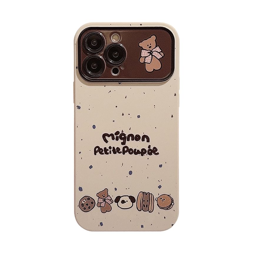 Cartoon Case Lettering Phone