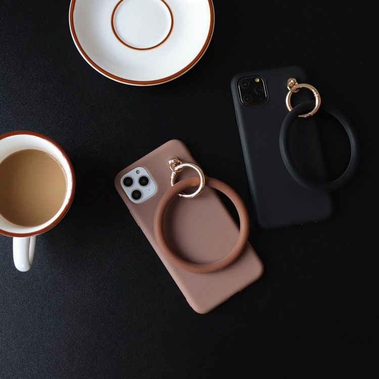 Plain Case Charm Phone Hoop