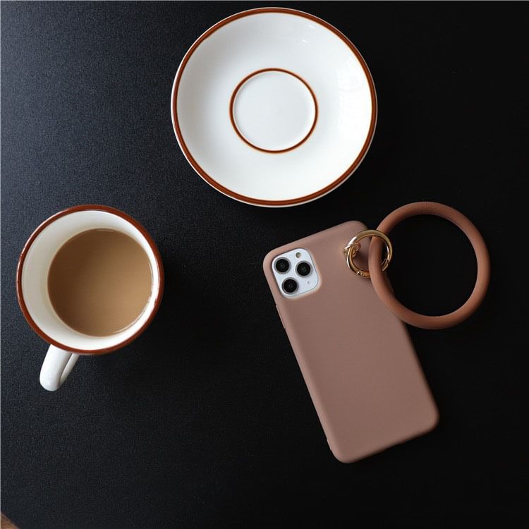 Plain Case Charm Phone Hoop