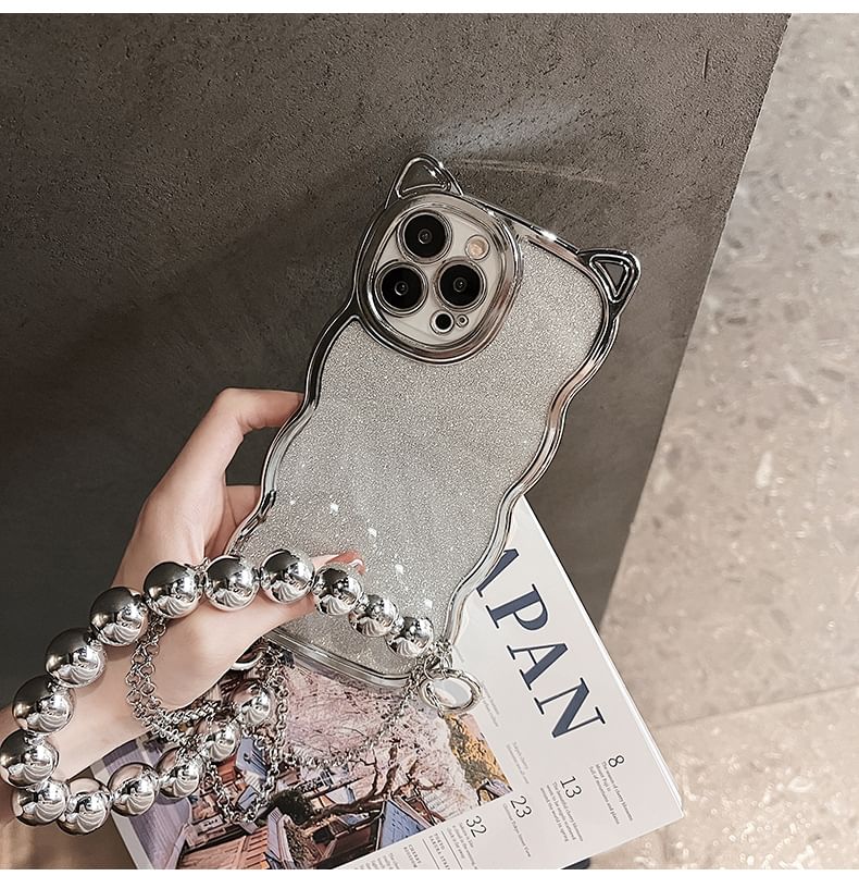 Ear Case Cat Phone Lanyard