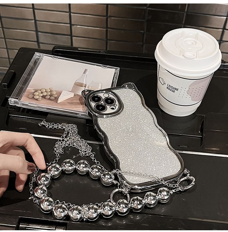 Ear Case Cat Phone Lanyard