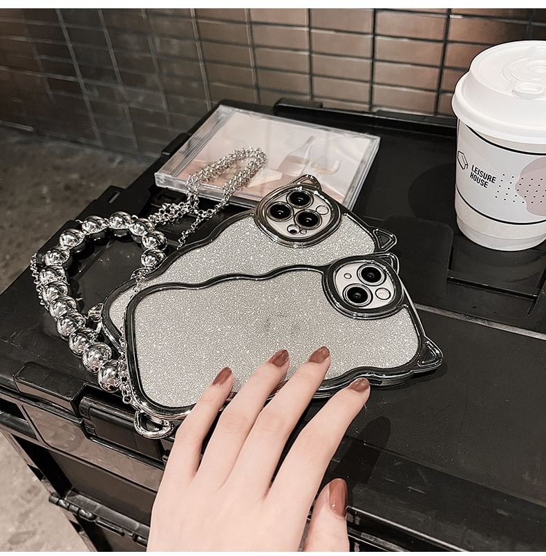 Ear Case Cat Phone Lanyard