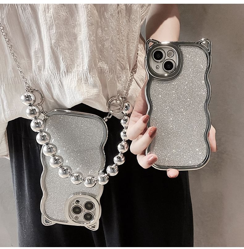 Ear Case Cat Phone Lanyard