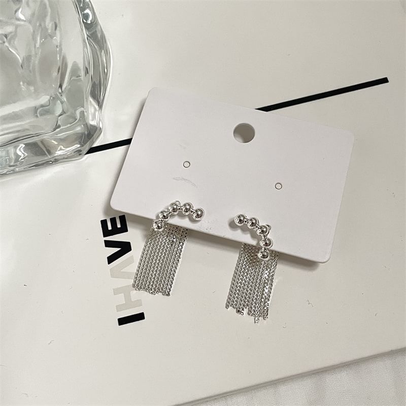 Jacket Fringed Ear Beaded