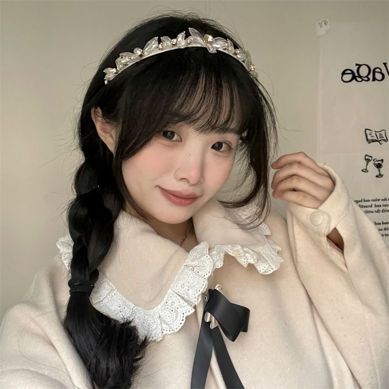 Headband Crystal Faux Rhinestone