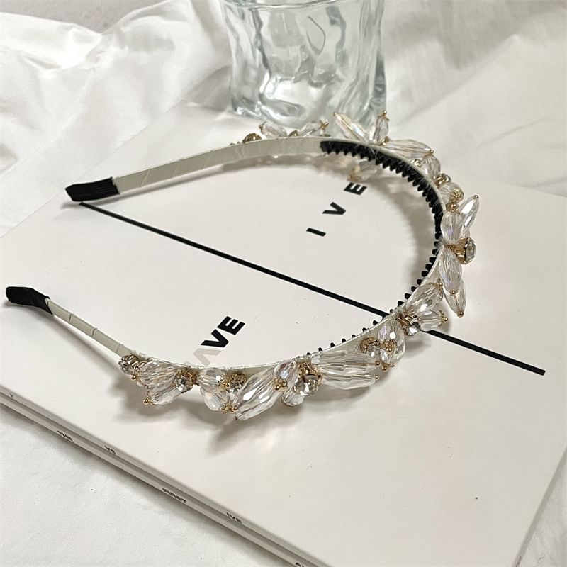 Headband Crystal Faux Rhinestone