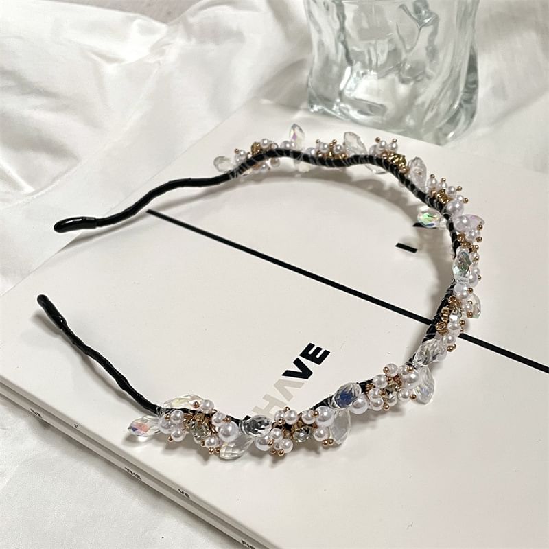Headband Crystal Faux Rhinestone