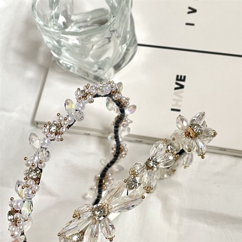 Headband Crystal Faux Rhinestone