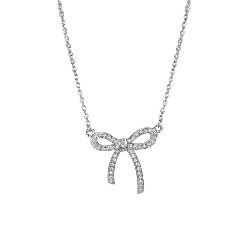 Ribbon Alloy Necklace