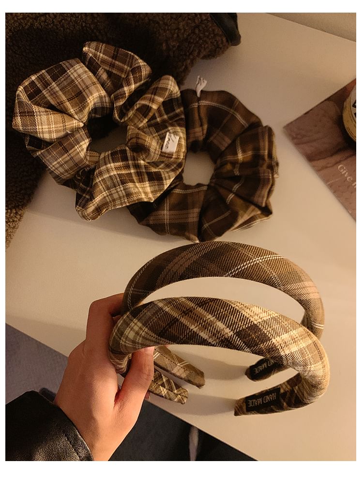 Plaid Headband