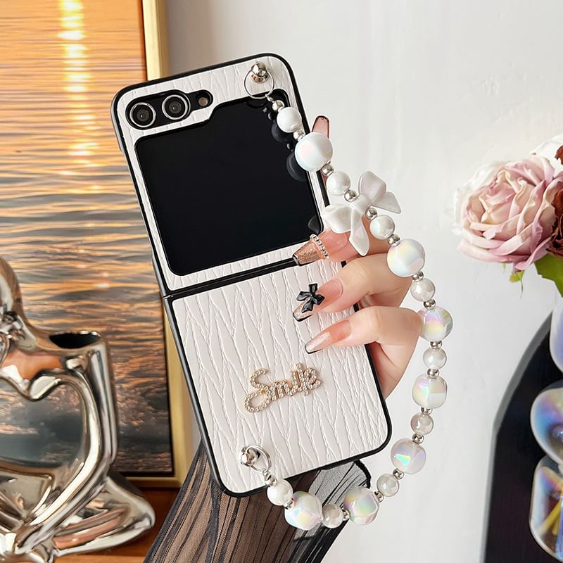 Phone Strap Case Lettering