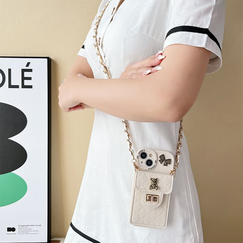 Bear Case Holder Phone Card