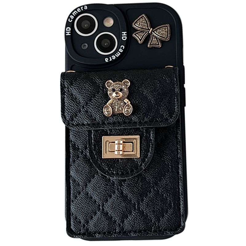 Bear Case Holder Phone Card