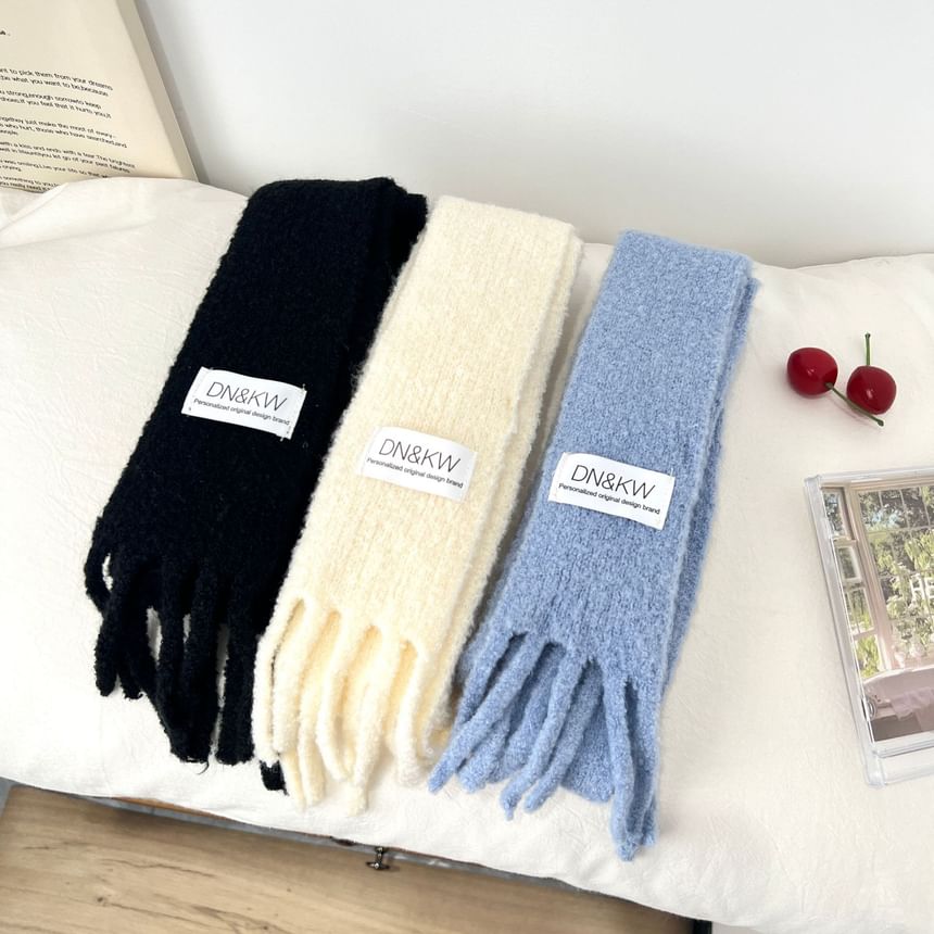 Fringe Scarf Plain