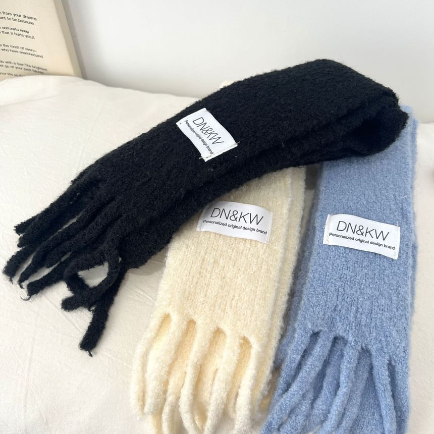 Fringe Scarf Plain