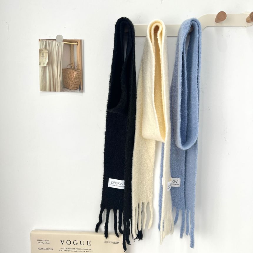Fringe Scarf Plain