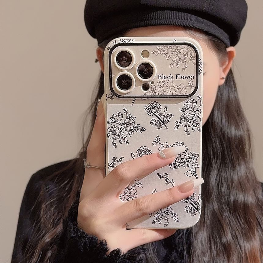Floral Case Phone