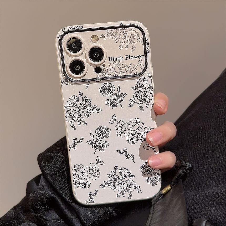 Floral Case Phone