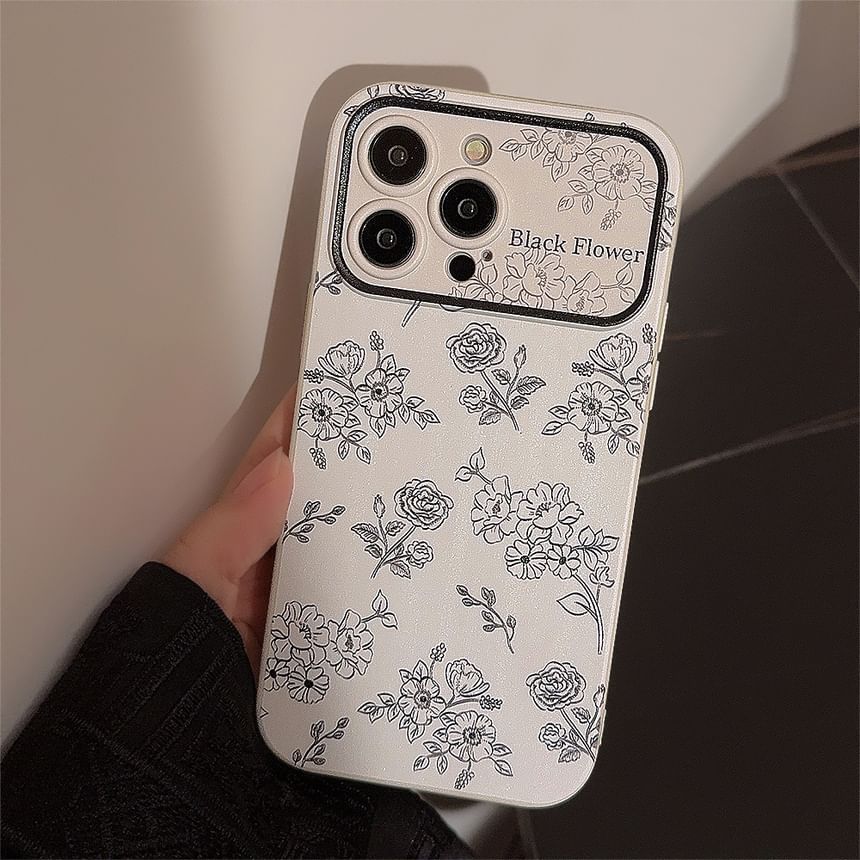Floral Case Phone