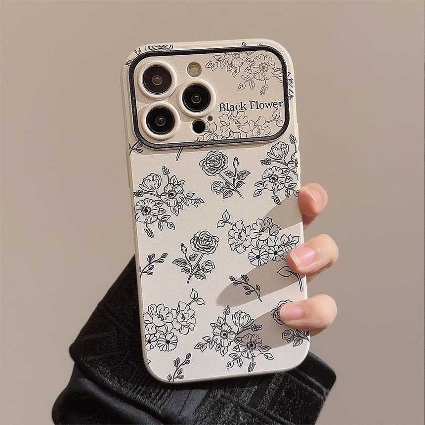 Floral Case Phone