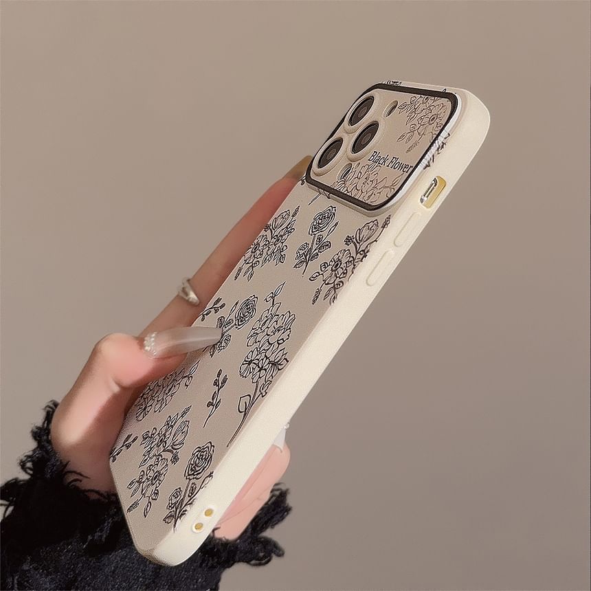 Floral Case Phone