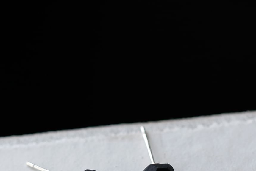 Ceramic Earring Stud Geometric