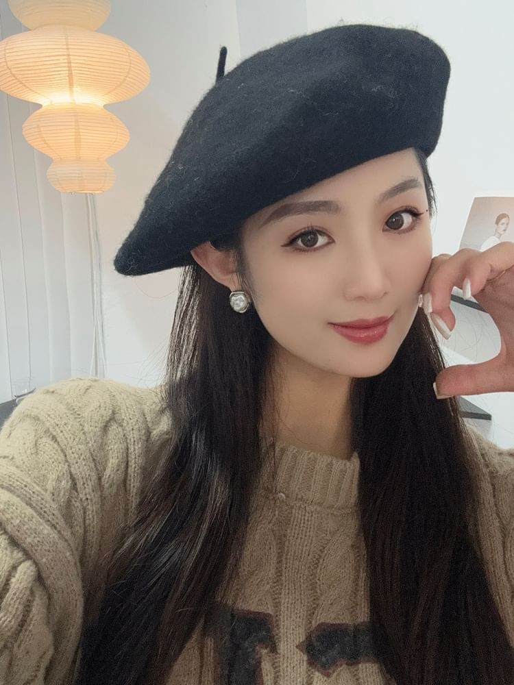 Stud Pearl Faux Ear Irregular