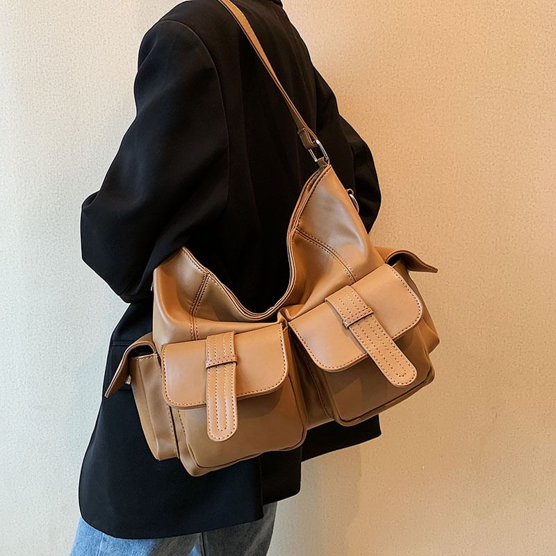 Leather Tote Faux Bag