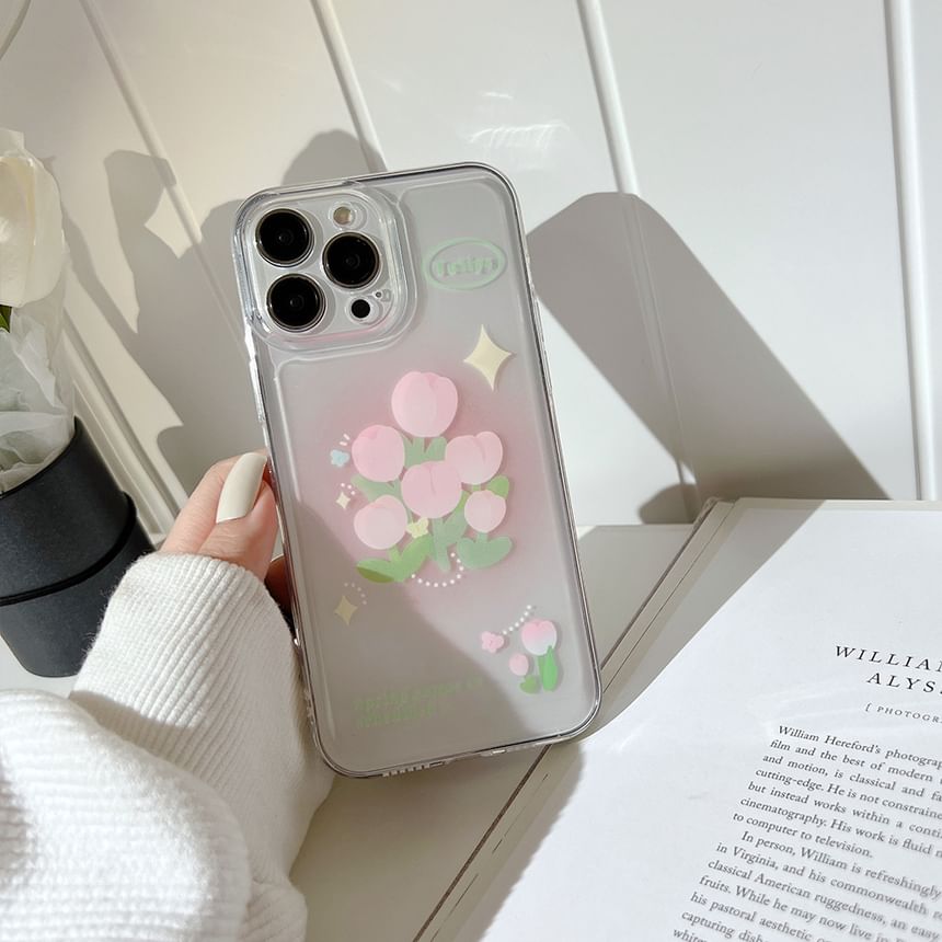 Holographic Tulip Phone Case