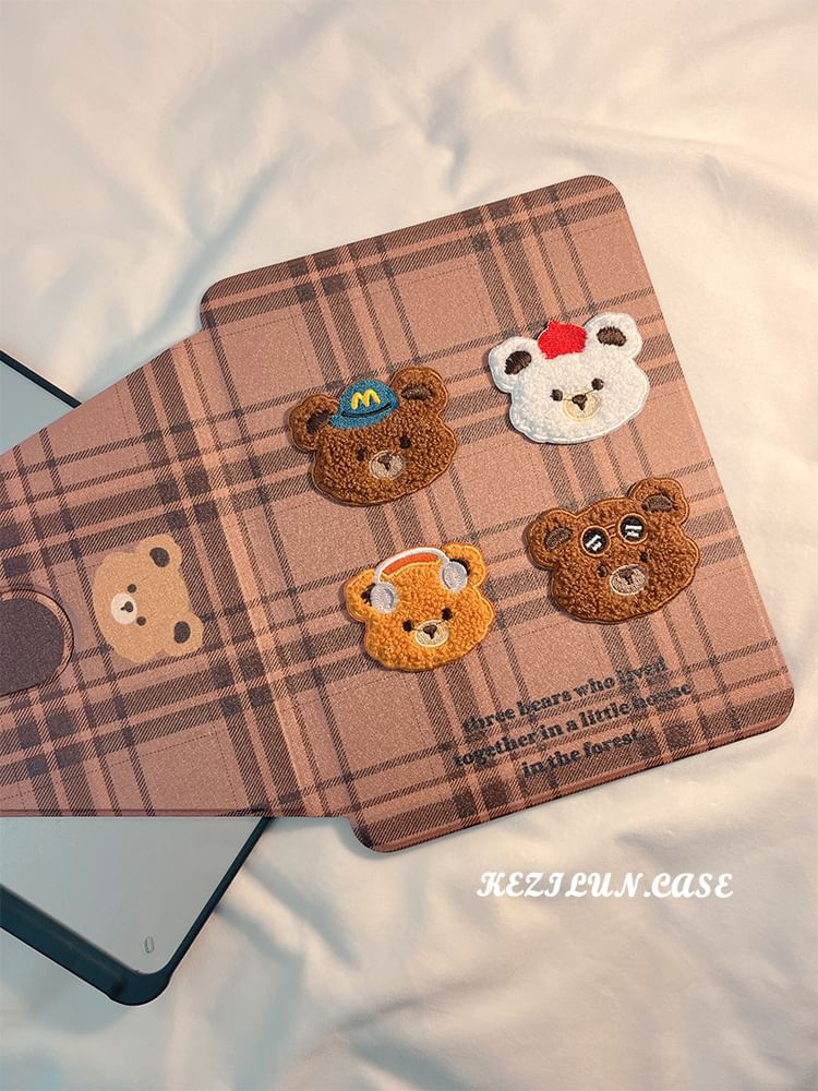 Case Bear Plaid iPad