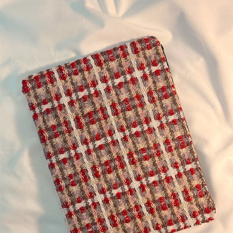 Plaid Case iPad Knit