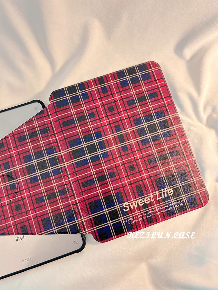 Case Plaid iPad