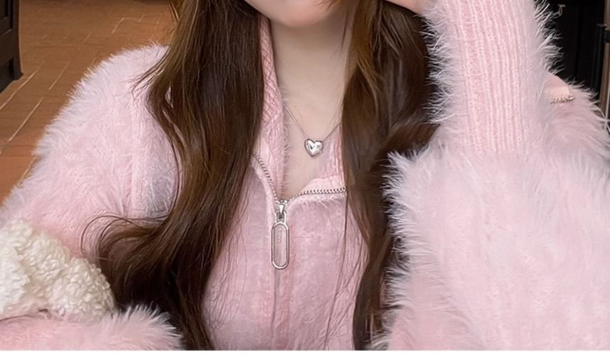 Metal Ear Cat Chenille Hat Plate