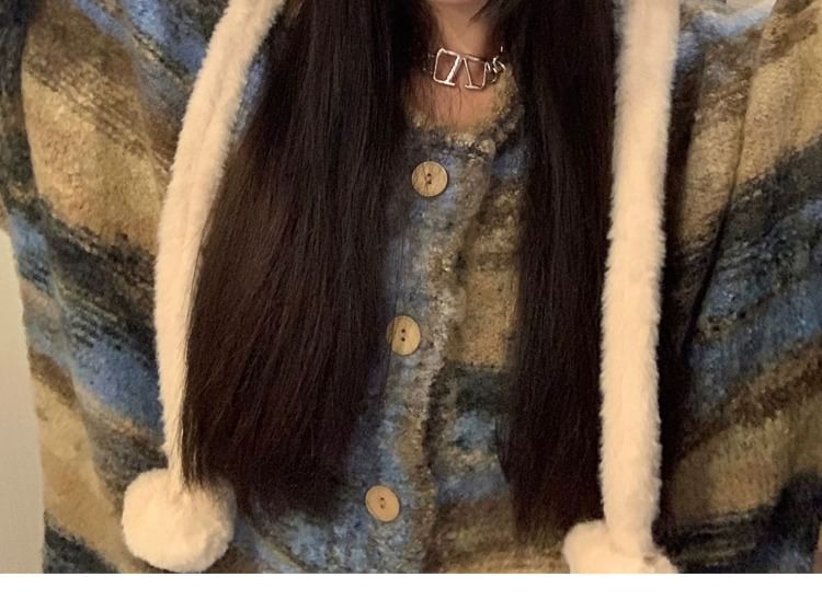 Bear Chenille Hat Ear Trapper