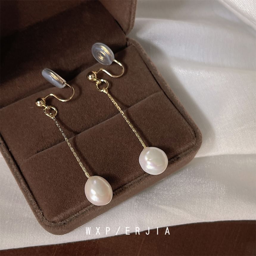 Alloy Applique Ear Dangle Cuff