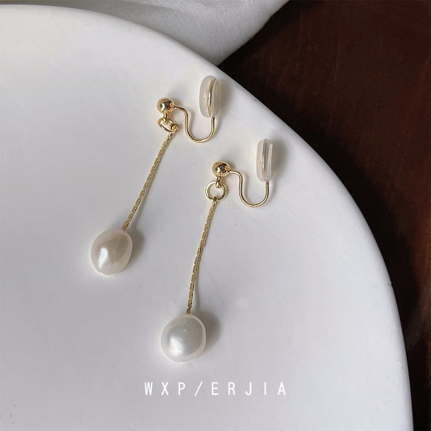 Alloy Applique Ear Dangle Cuff