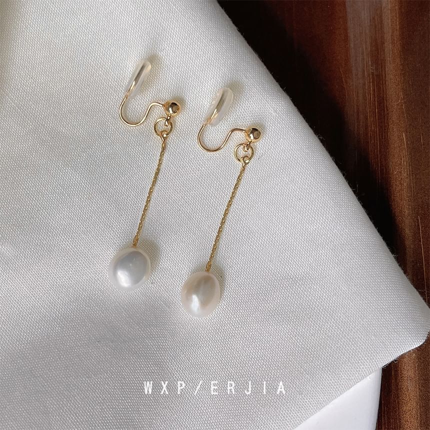 Alloy Applique Ear Dangle Cuff