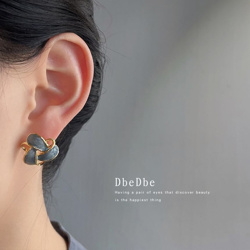 Glaze Ear Alloy Cuff Floral