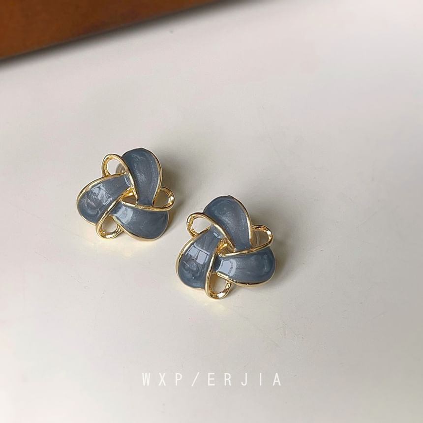 Glaze Ear Alloy Cuff Floral